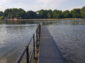 Water quality monitoring in London's Hyde Park