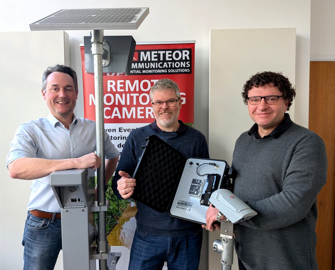 Meteor Communications Directors (l-r) Matt Dibbs, Tim Wilson, Andrew Scott