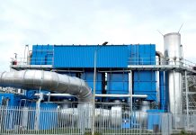Monitoring emissions from a thermal oxidizer at a coatings manufacturer Regenerative Thermal Oxidizer (RTO) at coatings manufacturer in Wales
