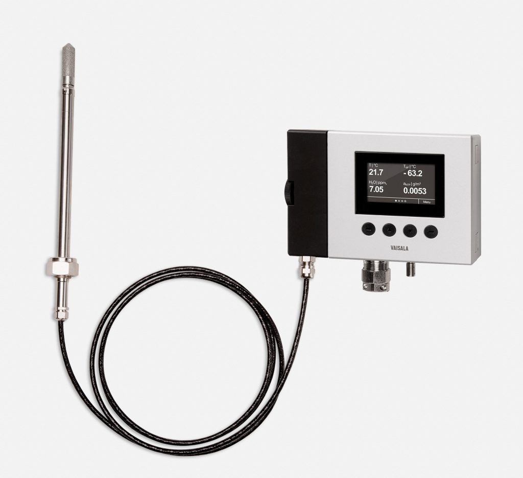 Vaisala DMP370 intrinsically safe dew point instrument (with DMP374 for pressurised processes)
